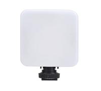 Luz de Relleno de Video LED RGB KM - 72B, luz de fotografía Ajustable con Soporte de Zapata fría, 650 LM, 10 Niveles de Brillo, Modos de 3200 K a 6500 K y RGB, para trípode de
