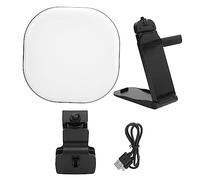 Luz de relleno del teléfono móvil ajustable LED portátil Live transmisiones Light Selfie con 5 opciones de color para videoconferencia en línea Enseñanza Selfie