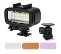 Luz de Relleno LED Impermeable de Diseño Pequeño y Exquisito con Larga Vida útil, Compatible con Teléfonos Móviles y Cámaras, para Fotografía y Video, Luz de Video para Cámara de