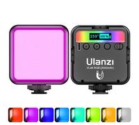 Luz de Relleno Led para Vídeo, Fotografia, ULANZI VL49 RGB, Ajustable 2500-9500K, 2000 mAh Incorporada Batería, Lámpara Iluminación Continua para DSRL Cámara
