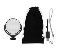 Luz de Relleno LED RGB Full Color, Temperatura 2500-8500K, Batería 5000mAh - Control Saturación y Brillo Preciso, Pantalla HD y Base Magnética, Ideal para Vlogs y Transmisiones