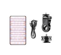Luz de Relleno Magnética de Doble Cara con Clip, Luz de Bolsillo LED para Teléfono Móvil, Luz para Selfies, Ideal para Grabar Vídeos Creativos.