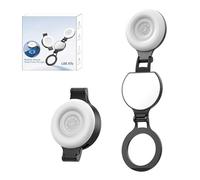 Luz de relleno magnético - Lámpara ajustable con espejo,Luz de belleza magnética para Selfies en el teléfono - para maquillaje Grabación de contenido mecánico Navidad Streaming Trabajo