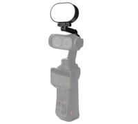 Luz de relleno para Insta360 Luna Ultra, cámara web portátil mini iluminación de relleno para Insta360 Luna Ultra, accesorios tipo C, recargable tipo C, ángulo libremente ajustable