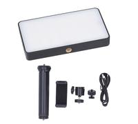 Luz de Relleno para Teléfono, 140rgb 2500-9000K Luz de Relleno para Cámara 360° a Todo Color CRI95 140Led Atenuación Continua 3000mAh Modos Múltiples con Rótula de Bola de