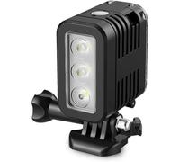 Luz de relleno subacuática para buceo, 45 m de impermeabilidad, LED recargable por USB, Compatible con GoPro, Xiaomi Yi y otras cámaras de acción