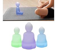 Luz de respiración de meditación visual guiada, portátil de 3 colores, herramienta de atención plena para el hogar