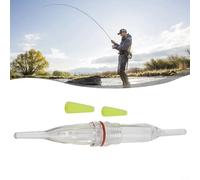 Luz de resplandor de pesca electrónica para pesca nocturna Lámpara flotante para un mejor señuelo de peces (rojo)