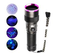 Luz de sangre para rastrear ciervos, linterna UV de seguimiento de manchas de sangre con pantalla LCD, luz de búsqueda de senderos al aire libre, para detección de, curado de resina, camping