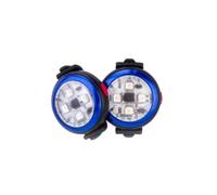 Luz de seguridad recargable Luumi LED V2 para perros - Curli - Color: Azul