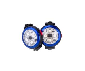 Luz de seguridad recargable Luumi LED V2 para perros - Curli - Color: Azul
