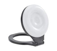 Luz de selfie magnética, lámpara de filtro multiángulo, LED Ring for Photography, Travel, Makeup, Video Calls, Live Streaming, Conference & Content Creation.