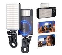 Luz De Selfie MagnéTica, Luz De TeléFono PortáTil para GrabacióN De VíDeo, 160 Led Luz De Selfie MagnéTica De Doble Lado Ajustada 3 Modos De Luz, para Tiktok, Instagram, Vlog, GrabacióN De VíDeo