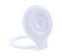 Luz de selfie magnética portátil, ajustable LED Ring Light para fotografía, video llamadas, creación de contenido, iluminación compacta y recargable para viajes y reuniones en línea
