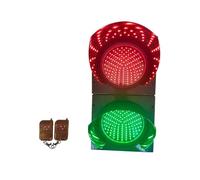 Luz de Señal de Tráfico Roja y Verde, Semáforo LED con Control Remoto, Luz de Advertencia Indicadora de Bahía de Muelle, Luz de Advertencia Indicadora de Bahía de Muelle con Lente de Telaraña (Size :