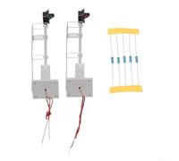 Luz de señal ferroviaria modelo de acero para diseños OO