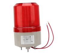 Luz de señal intermitente giratoria Luz de advertencia LED roja Señal de alarma industrial Lámpara de torre Zumbador 220VAC