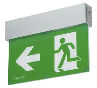 Luz de señalización de salidas de emergencia B-SAFETY, L-LUX STANDARD