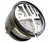 Luz de señalización trasera individual de 12 V/1/1 W con matrícula universal
