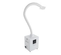 Luz de soldadura, extractor de humo, 150 W, filtro de carbón activo HEPA, separador de contaminantes para soldadura, impresión 3D, grabado láser, resina epoxi, salón de uñas, enchufe europeo, color