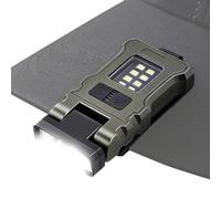 Luz de sombrero con clip | Linterna frontal LED recargable con clip - Linterna recargable para sombrero - para camping, pesca, senderismo, caminar, inspección de construcción al aire libre