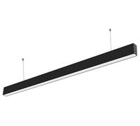Luz De Suspensión Lineal LED De 40W, 3 En 1 CCT, 2500lm, Negra - VT-7-44