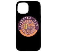Luz de teatro Lighting Crew Vintage Spotlight Stage Tech Carcasa para iPhone 15