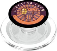 Luz de teatro Lighting Crew Vintage Spotlight Stage Tech PopSockets PopGrip para MagSafe