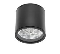 Luz De Techo Chloe AR111 Redonda Negra Mate IP65 GU10