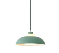 Luz de Techo Colgante de Domo macarroso con luz de Aluminio de Aluminio Luces de Granero de la Isla de Cocina de la Isla de Cocina con Cable Ajustable para dormitorios anhelados (E 45 cm)