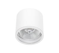 Luz De Techo Downlight Chloe AR111 Redonda Blanca IP65 GU10