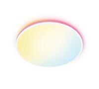 Luz de techo inteligente WiZ Rune LED 21W 2100lm Blanco Metal 2700-6500K