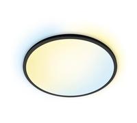 Luz de techo inteligente WiZ Superslim 32W LED Wi-Fi/Bluetooth Negro regulable