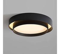 Luz De Techo LED De Montaje Empotrado Lámpara De Techo con Atenuación Continua Iluminación Moderna Redonda Diseño Creativo Y Simple Instalación Integrado De Ahorro De Energía con Control Remoto CSSYK