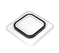 Luz de Techo LED, Lámpara de Techo para Balcón, Liviana y Fácil de Instalar para Baño, Lavandería, Dormitorio, Pasillo (blanco 85-265 V) (Luz Blanca Cálida Neutra)