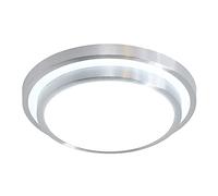 Luz De Techo LED Redonda Doble Moderno Minimalista Creativo Lámpara De Techo Que Cambia De Luz De Tres Colores Metal Acrílico Techo Accesorio De Montaje Empotrado Dormitorio Sala De Estar Lámpara De P
