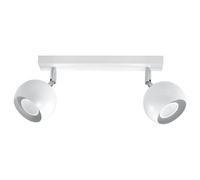 Sollux Lighting Oculare lámpara de techo 2x40 W blanco SL.0438