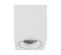 Luz De Techo Spot De Superficie B: 8 Cm H: 10 Cm Pequeño Blanco GU10 Metal