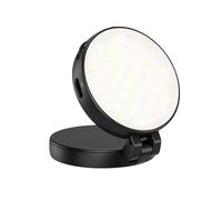 Luz de teléfono | Soporte LED plegable con espejo - de luz magnético recargable para teléfono, para grabación de llenado de fotografía, grabación de vlog, maquillaje, creación de contenido de