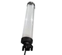 Luz de trabajo for máquinas herramienta, de alto brillo, impermeable, a prueba de aceite y a prueba de explosiones, iluminación for torno con tres lámparas anti-explosiones.(18W 570mm,24V)