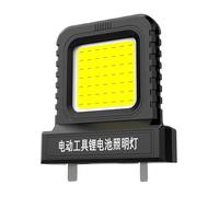 Luz de trabajo LED - 21 V ajustable Sliding Plug Lamp, resistente al agua portátil de inundación para exploración de la bodega, garaje Workshop, construcción sitio, yacht Deck | Compatible con toda la