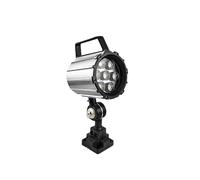 Luz De Trabajo LED For Maquinaria Industrial, IP68, Resistente Al Agua Y A Las Explosiones, Con Brazo Ajustable, Ideal For Tornos CNC Y Fresadoras(7W/220V,Short arm)