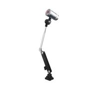Luz de trabajo LED impermeable IP67 de 7 W, luz LED para máquina, brazo flexible de aleación de aluminio, articulación giratoria de 360°, para torno CNC, fresadora, taladro, prensa, iluminación indu