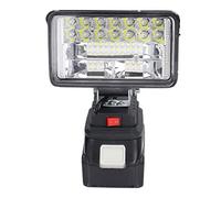 Luz de trabajo LED inalámbrico 5400LM Lámpara de alto brillo para BL1430 BL1440