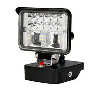 Luz De Trabajo LED, Luz De Trabajo De Iluminación LED Para Exteriores, Herramienta Portátil Convertida Compatible Con Batería De Litio Metabo De 18 V Para Proyectos De Bricolaje