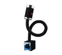 Luz de trabajo magnética CNC resistente al agua para máquina industrial, 110 - 220 V con lámpara de cuello de cisne de 24 pulgadas