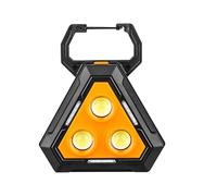 Luz de trabajo magnética, portátil, recargable, impermeable, luz de trabajo magnética debajo del capó, para inspección de lugares de trabajo, camping, pesca, senderismo al aire libre