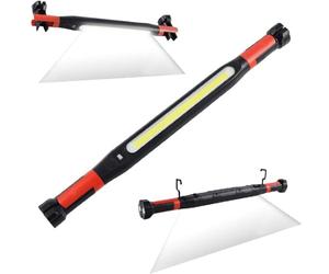 Luz De Trabajo MagnéTica Recargable,Barra De Luz Led Con Ganchos, Luces InaláMbricas Debajo Del Capó Para MecáNico,ReparacióN De Coches,Garaje,Camping,Tareas De Taller De Bricolaje