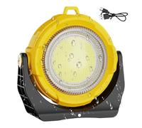 Luz de trabajo magnética recargable, luz de trabajo RGB magnética, lámpara LED solar brillante impermeable multimodo para taller, camping, lugar de trabajo, pesca, lectura, automóvil, cochera