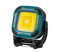 Luz de trabajo portátil, Luz de inspección magnética multifuncional para uso de camping al aire libre (azul)